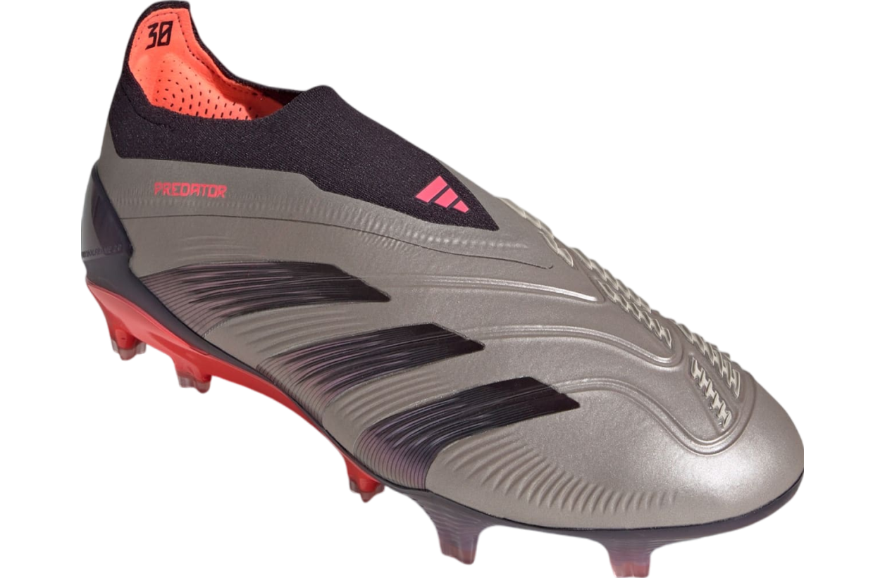 Adidas Predator Elite Laceless FG Platinum Metallic / Aurora Black