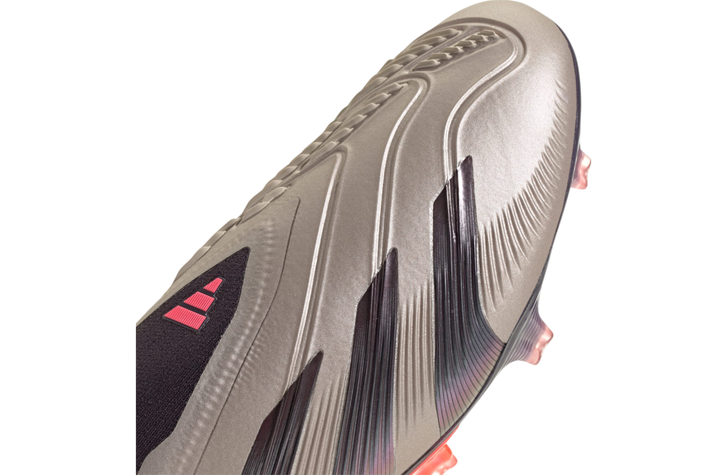 Adidas Predator Elite Laceless FG Platinum Metallic / Aurora Black