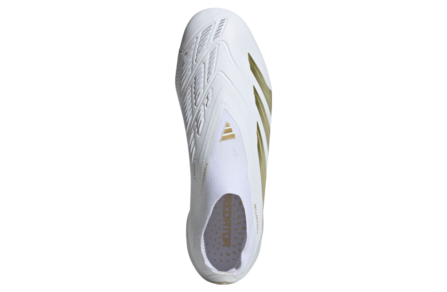 Adidas Predator Elite Laceless FG WMNS Cloud White / Gold Metallic