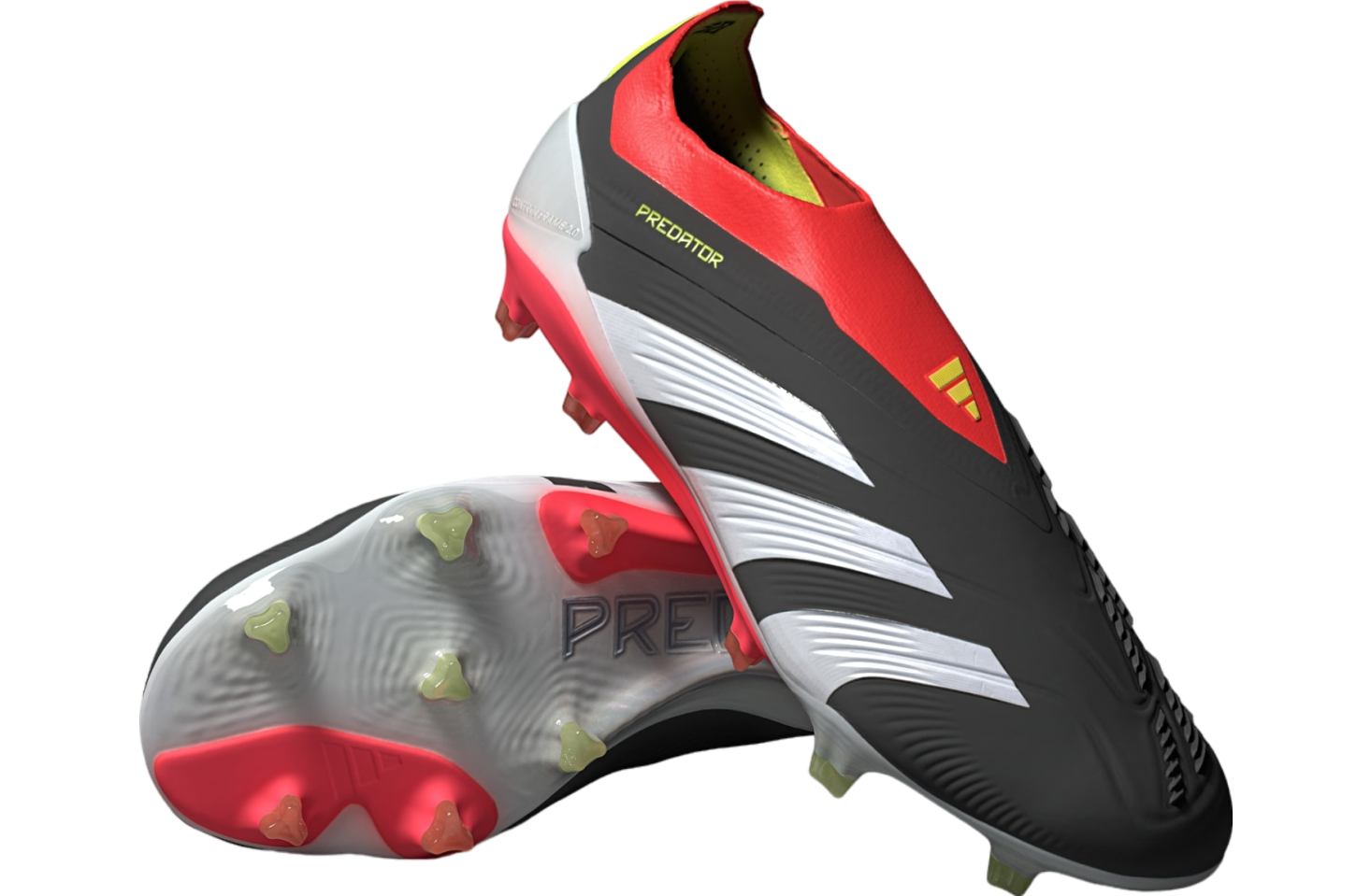 Adidas Predator Elite Laceless Fg Wmns Core Black / Solar Red