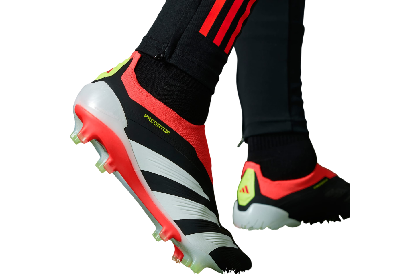 Adidas Predator Elite Laceless Fg Wmns Core Black / Solar Red