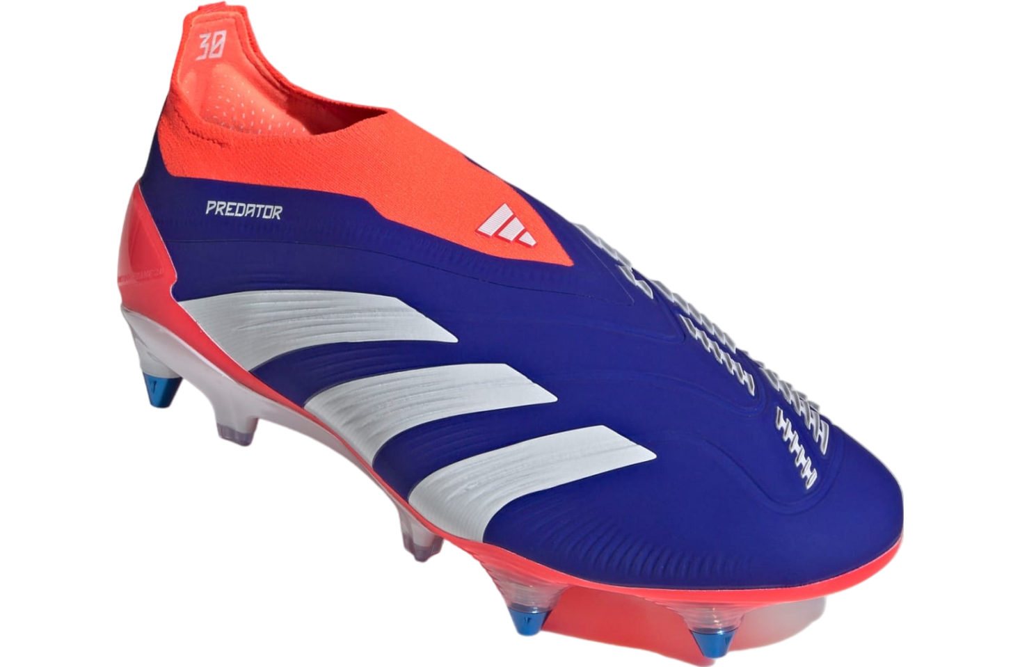 Adidas Predator Elite Laceless SG Lucid Blue / Cloud White