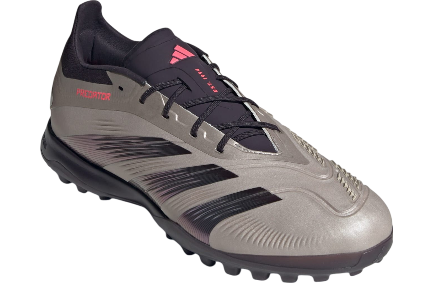 Adidas Predator Elite Turf Platinum Metallic / Aurora Black