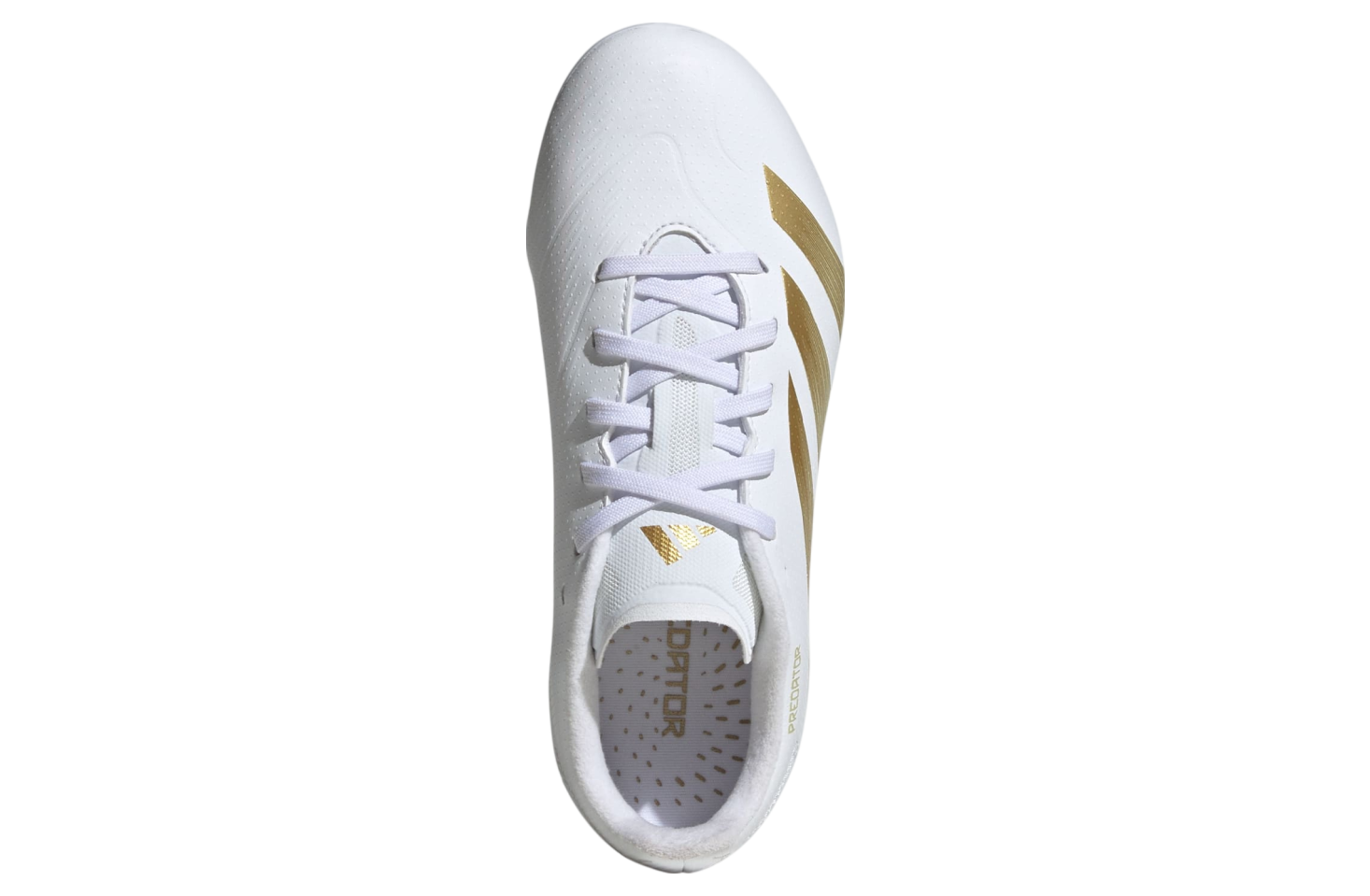 Adidas Predator League FG GS Cloud White / Gold Metallic