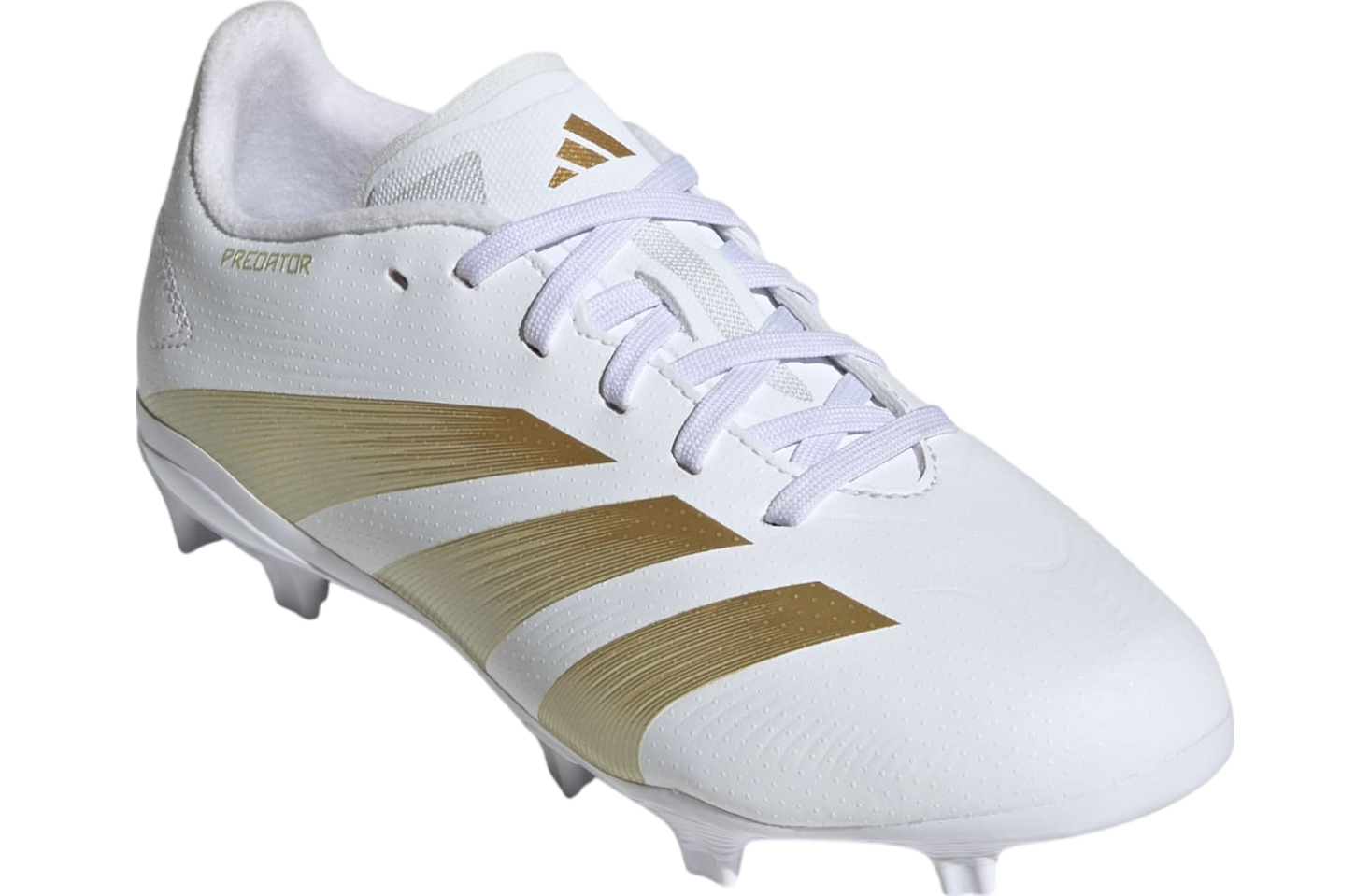 Adidas Predator League FG GS Cloud White / Gold Metallic