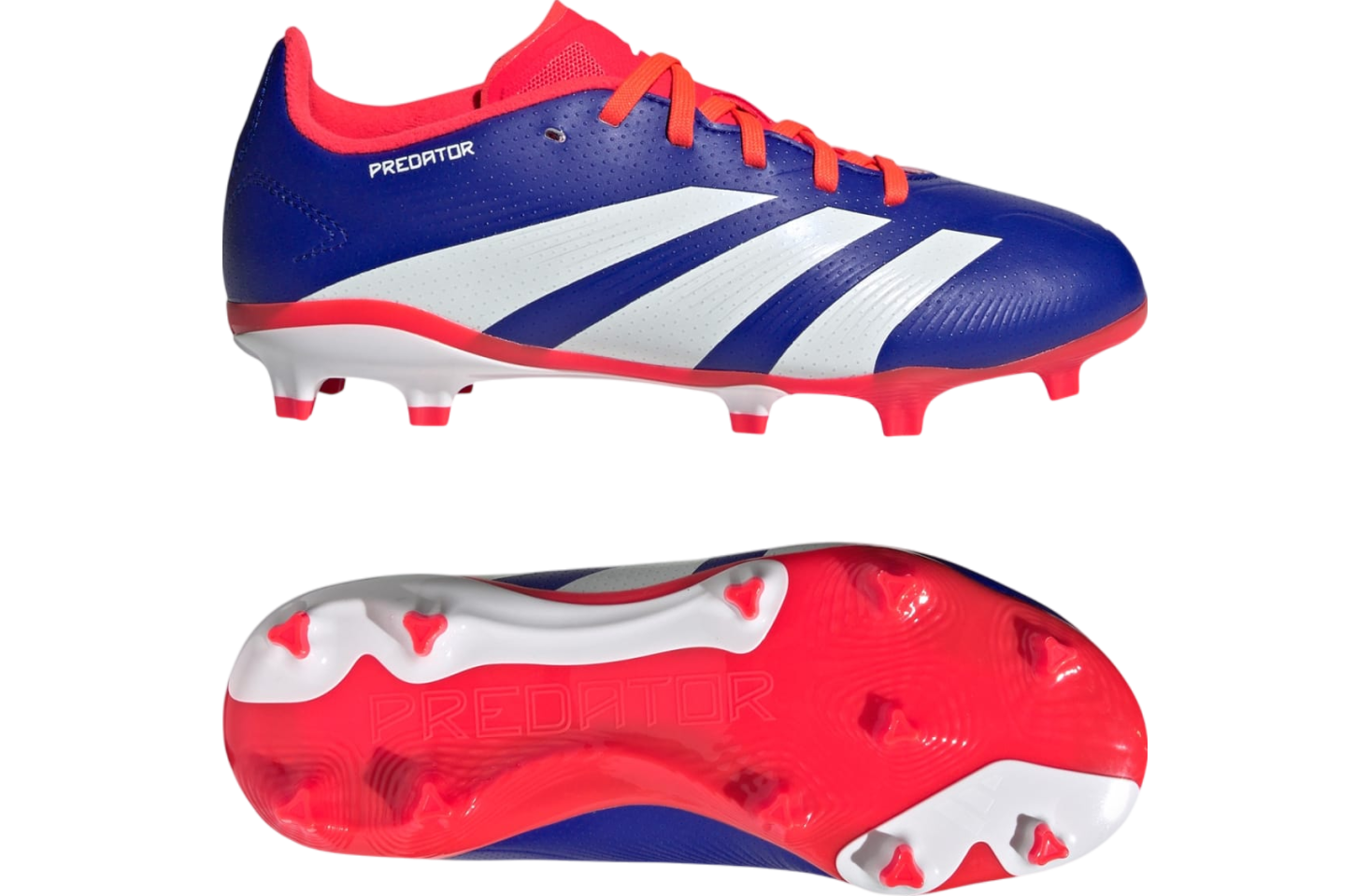 Adidas Predator League FG GS Lucid Blue / Cloud White