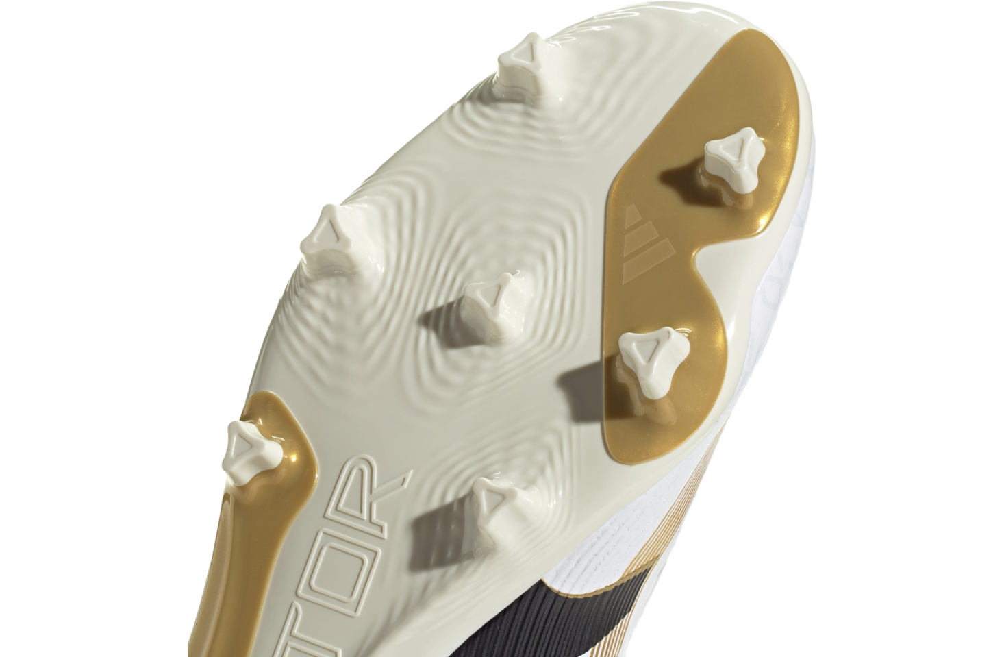 Adidas Predator League FG/MG Cloud White / Core Black / Gold Metallic