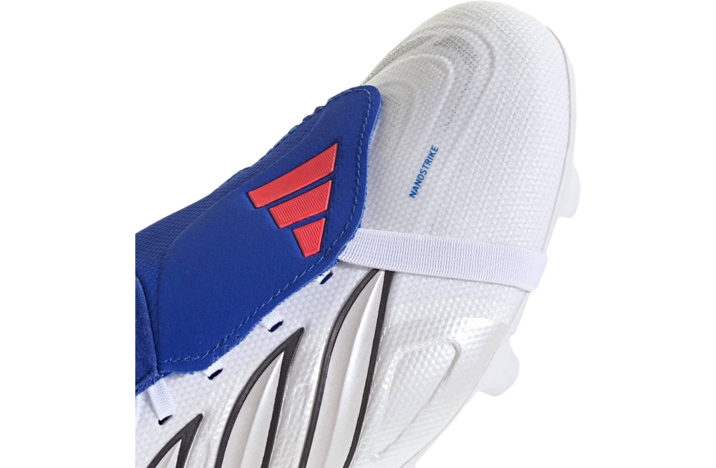 Adidas Predator League Fold-Over Tongue FG Cloud White / Zero Metalic