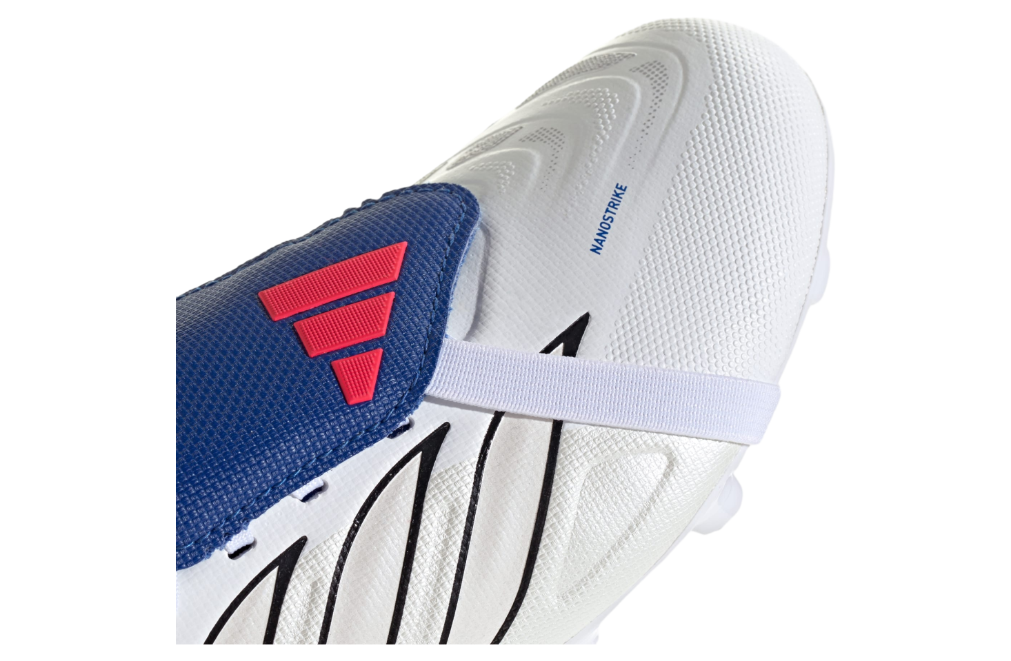 Adidas Predator League Fold-Over Tongue FG GS Cloud White / Zero Metalic