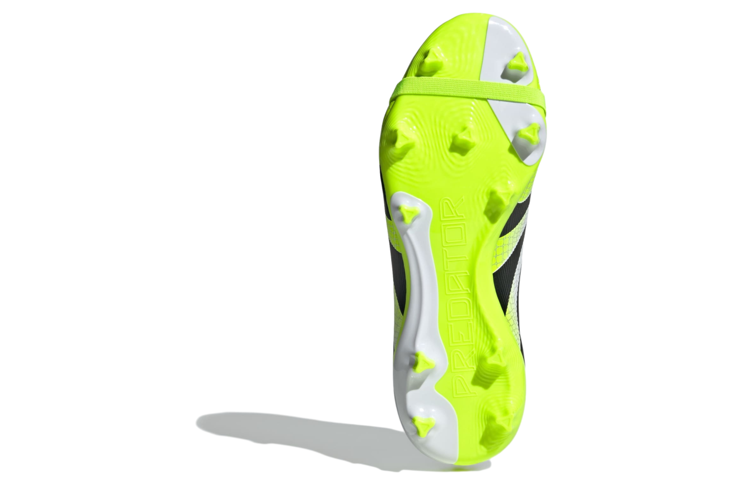 Adidas Predator League Fold-over Tongue Fg/mg Cloud White / Core Black / Lucid Lemon