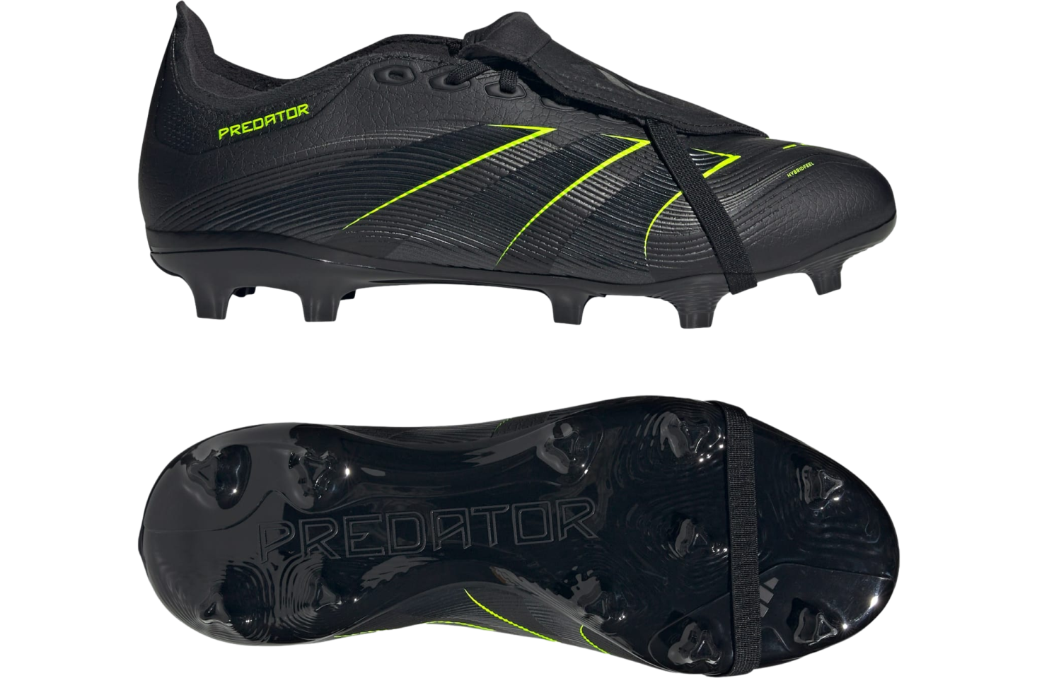 Adidas Predator League Fold-Over Tongue FG/MG Core Black / Carbon