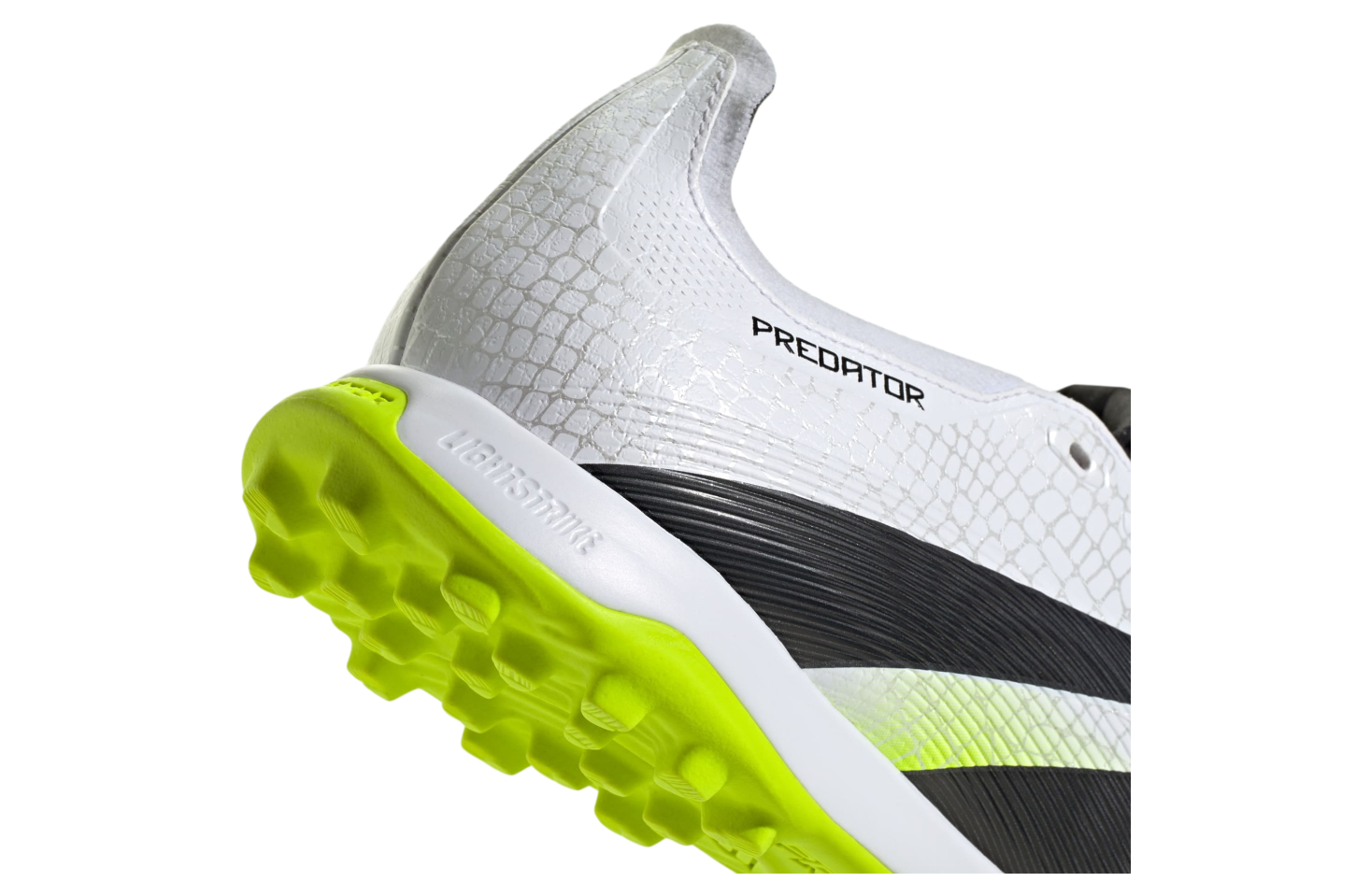 Adidas Predator League Fold-Over Tongue Turf Cloud White / Core Black