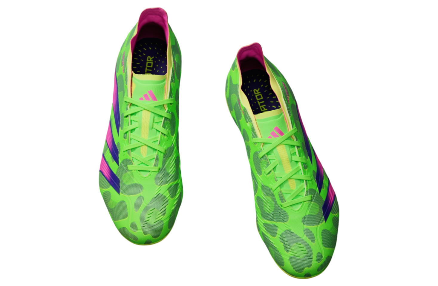 Adidas Predator League Generation Pred FG Team Solar Green / Team Shock Pink 2