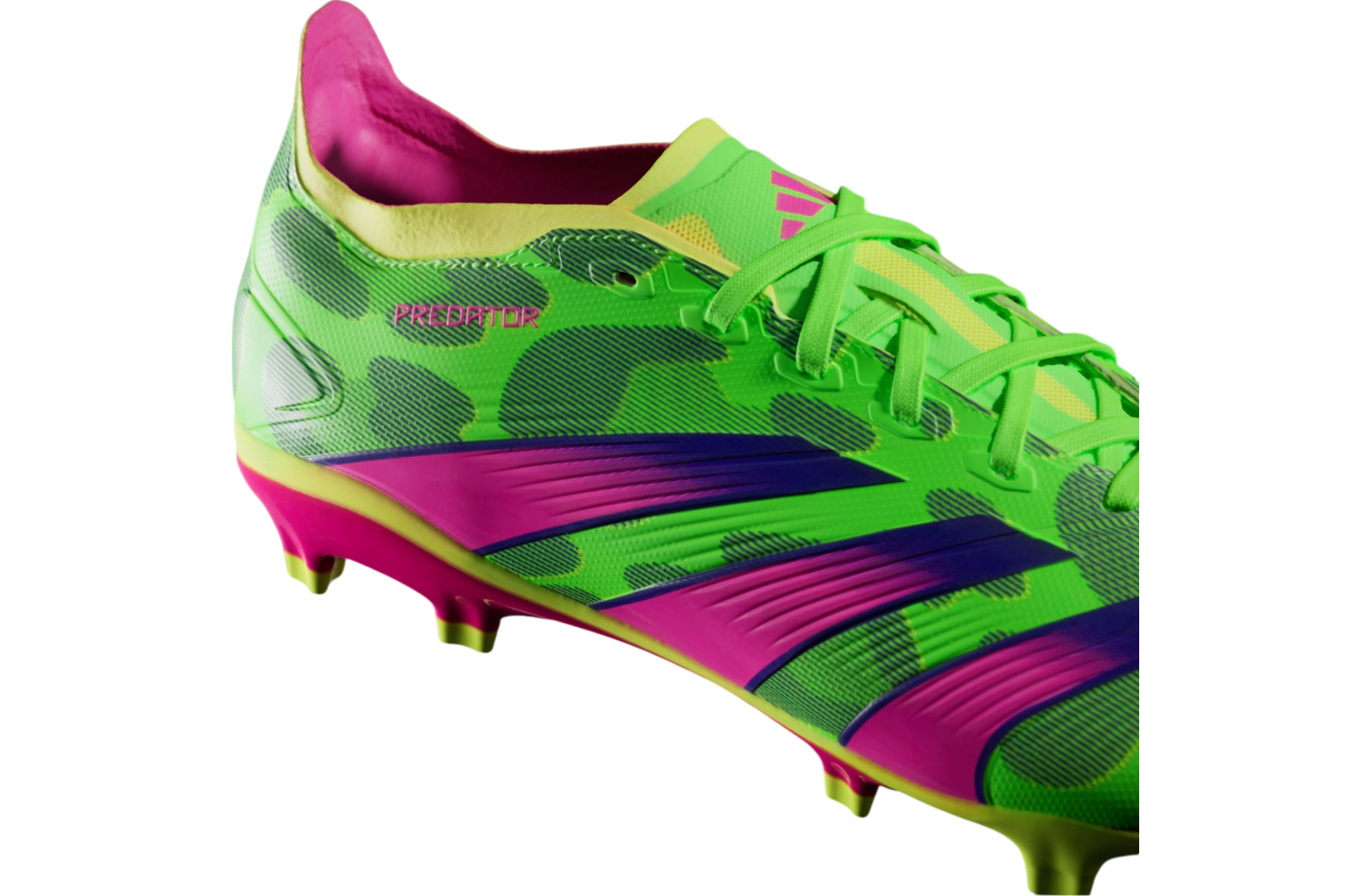 Adidas Predator League Generation Pred FG Team Solar Green / Team Shock Pink 2