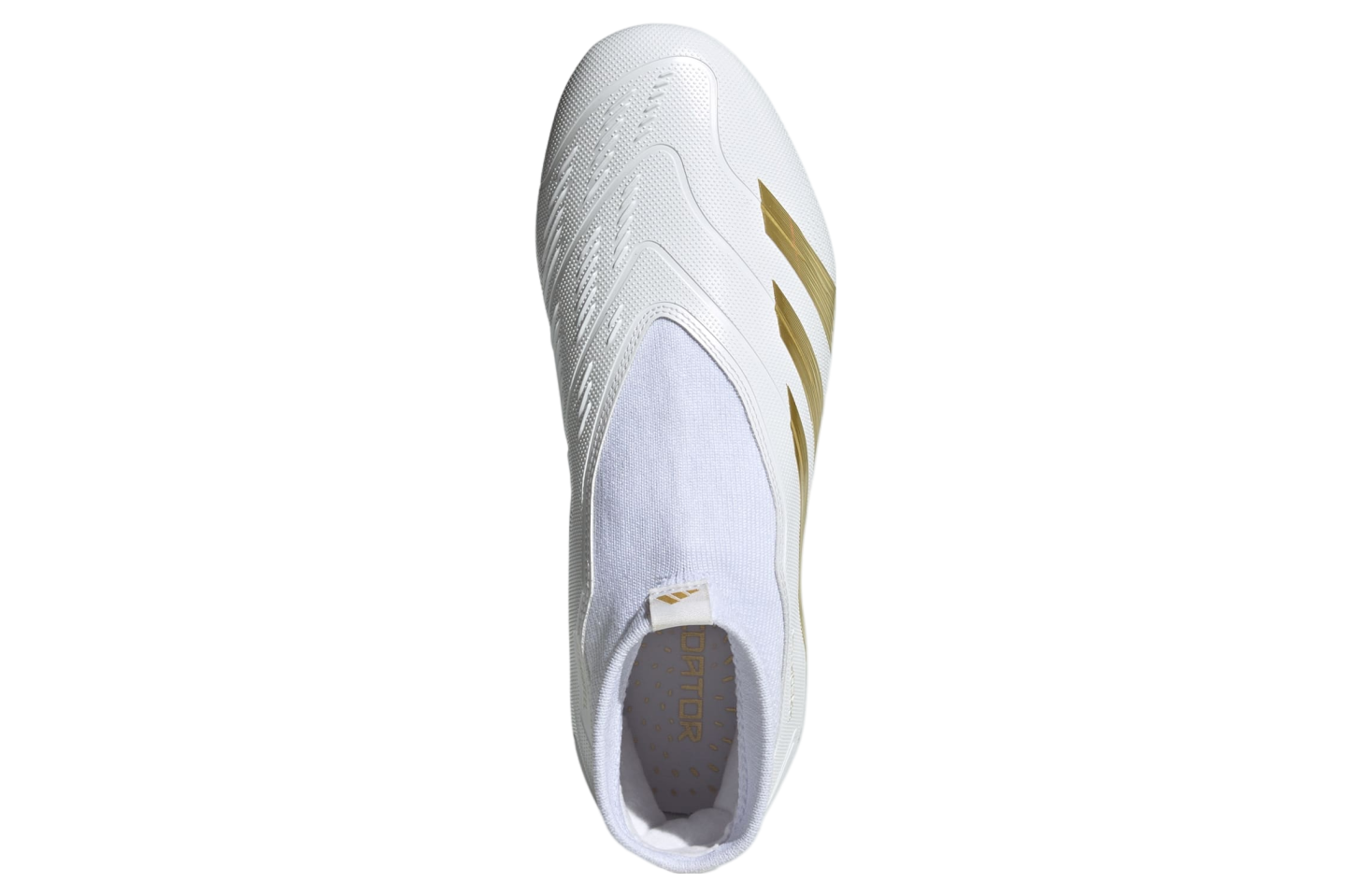 Adidas Predator League Laceless Fg Wmns Cloud White / Gold Metallic