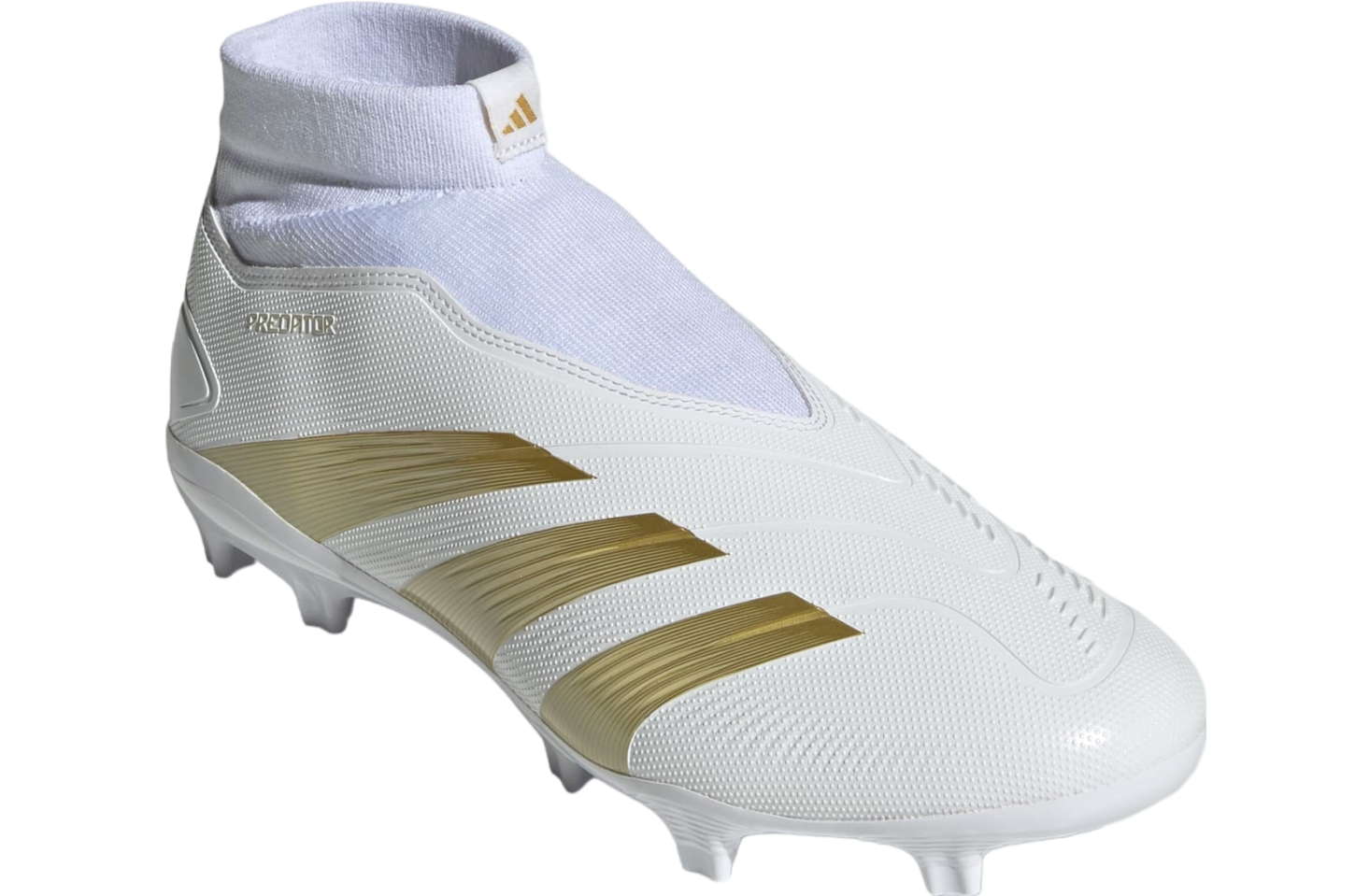 Adidas Predator League Laceless FG WMNS Cloud White / Gold Metallic