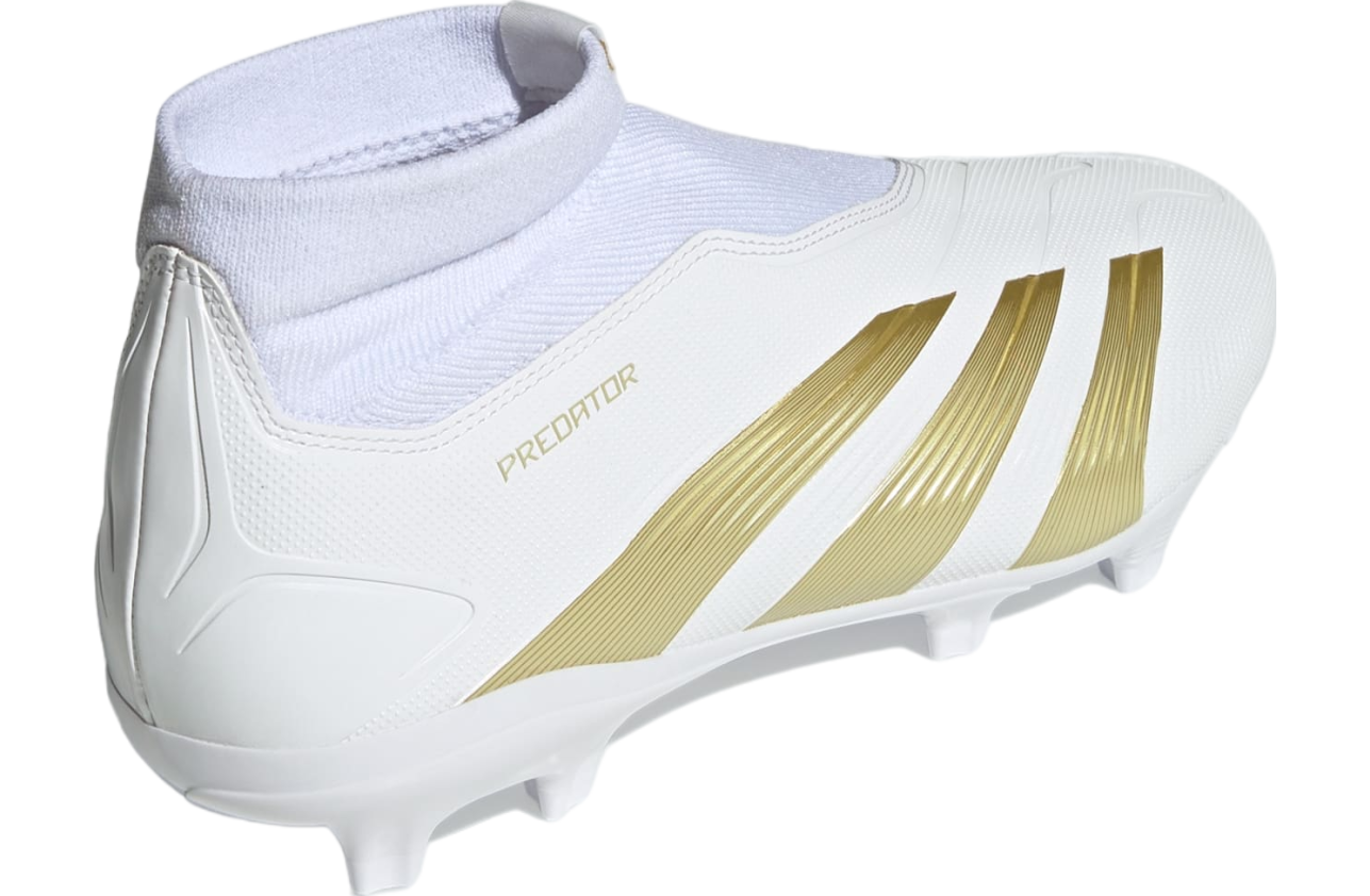 Adidas Predator League Laceless Fg Wmns Cloud White / Gold Metallic