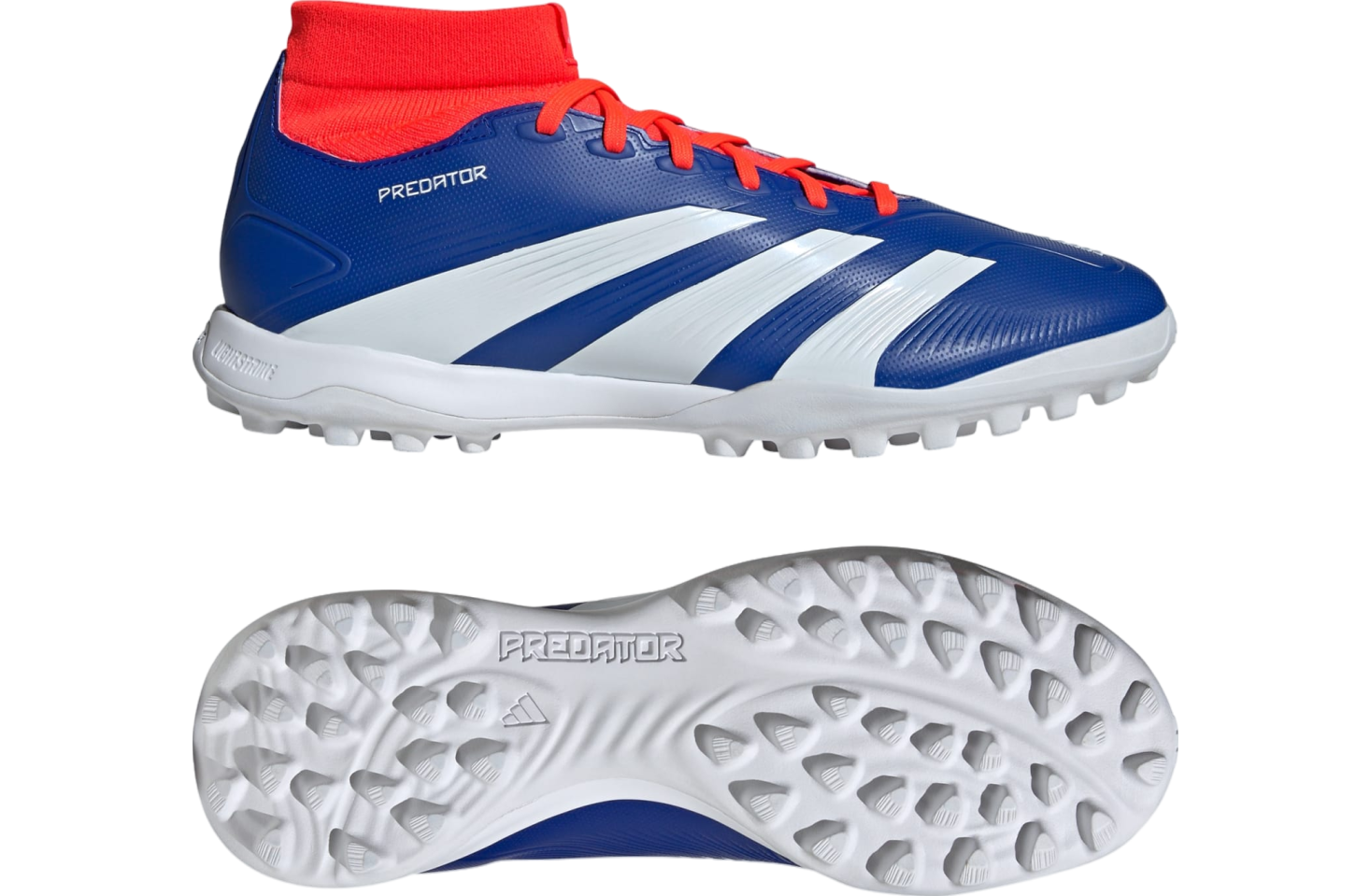 Adidas Predator League Mid Turf Lucid Blue / Cloud White