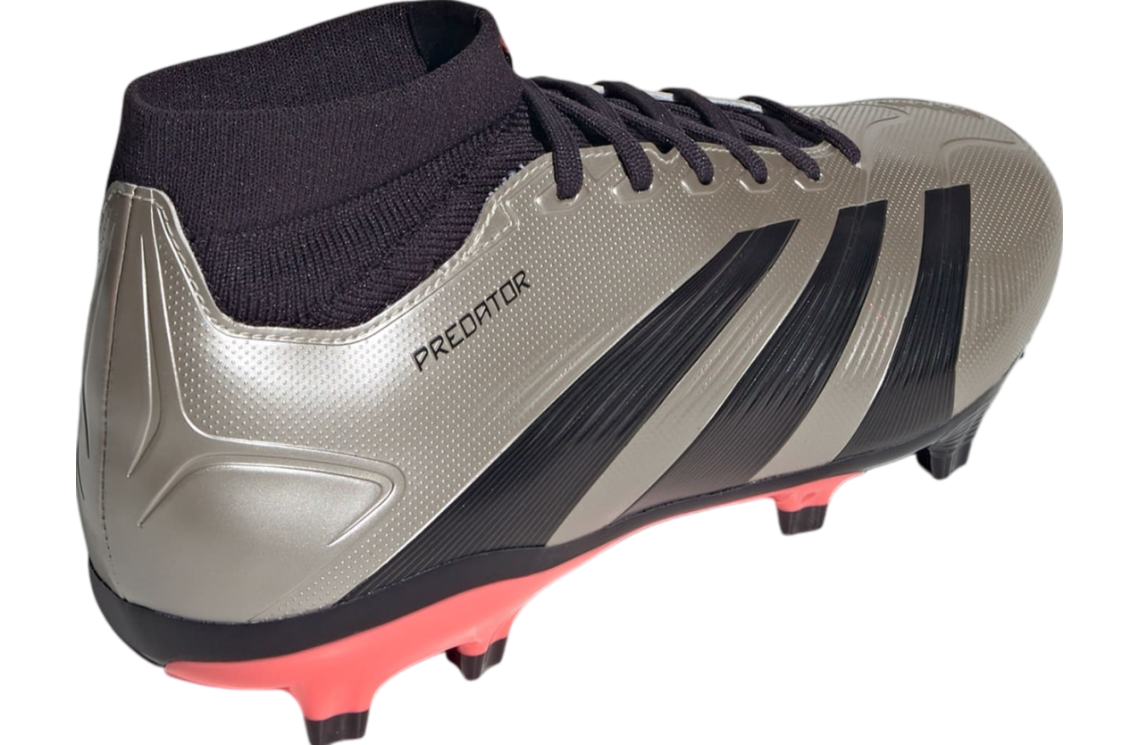 Adidas Predator League Sock FG Platinum Metallic / Aurora Black