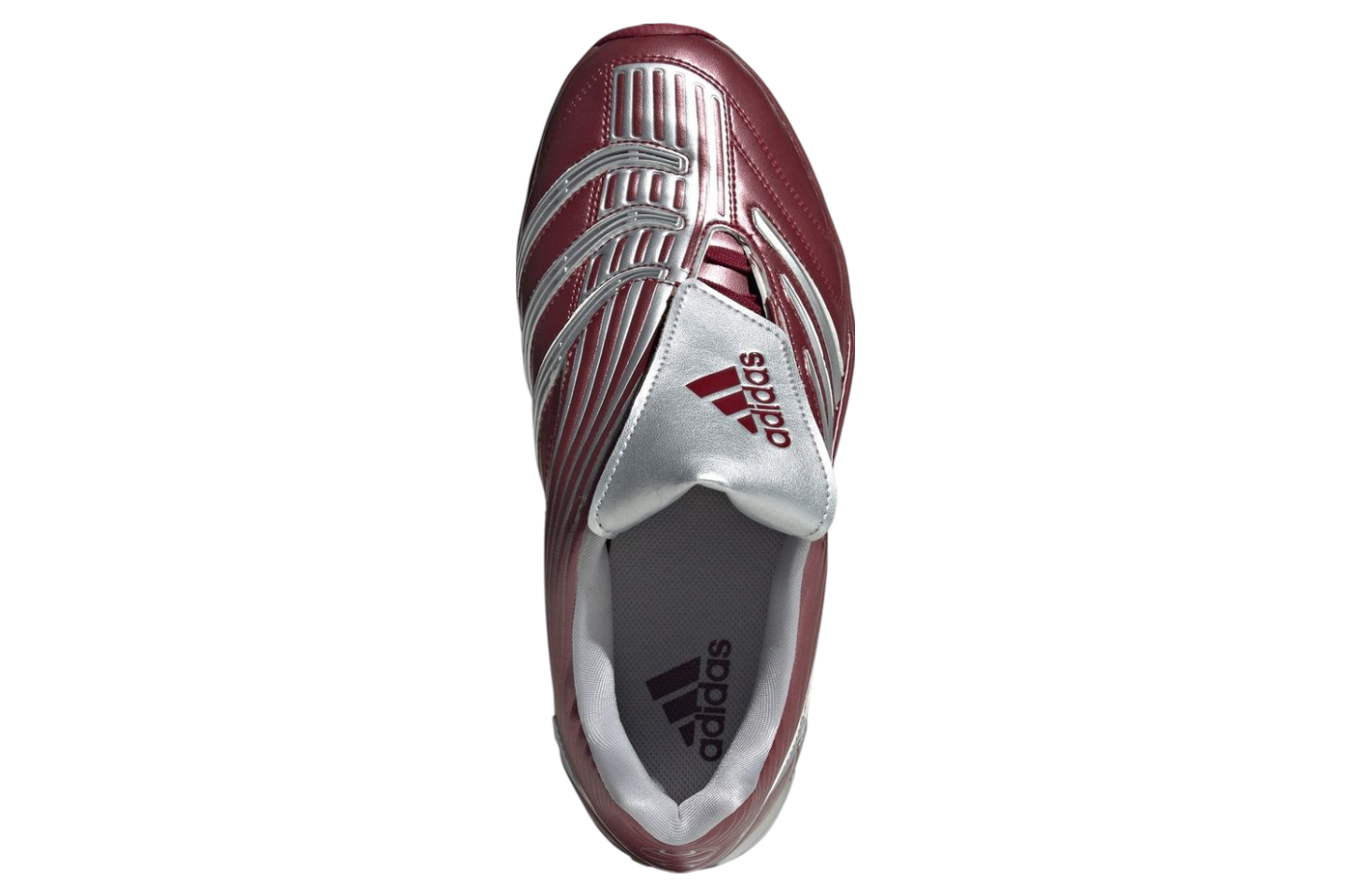 Adidas Predator Megaride Collegiate Burgundy / Silver Metallic