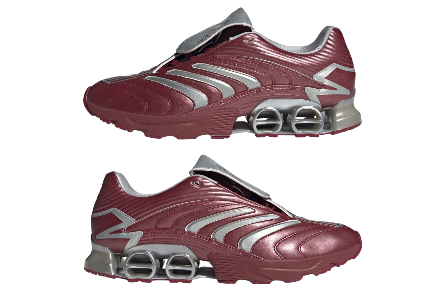 Adidas Predator Megaride Collegiate Burgundy / Silver Metallic