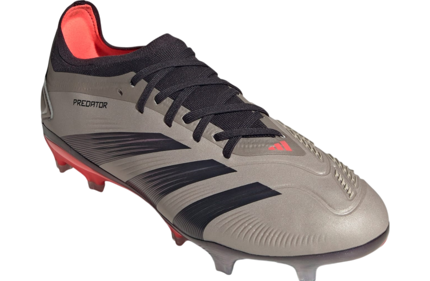 Adidas Predator Pro FG Platinum Metallic / Aurora Black