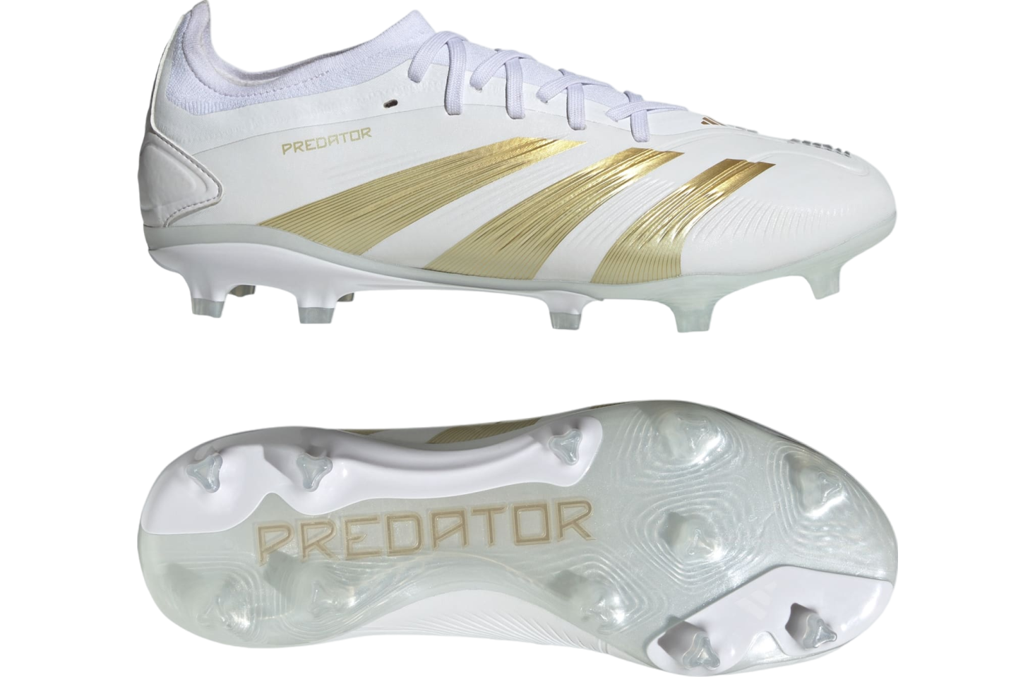 Adidas Predator Pro FG WMNS Cloud White / Gold Metallic