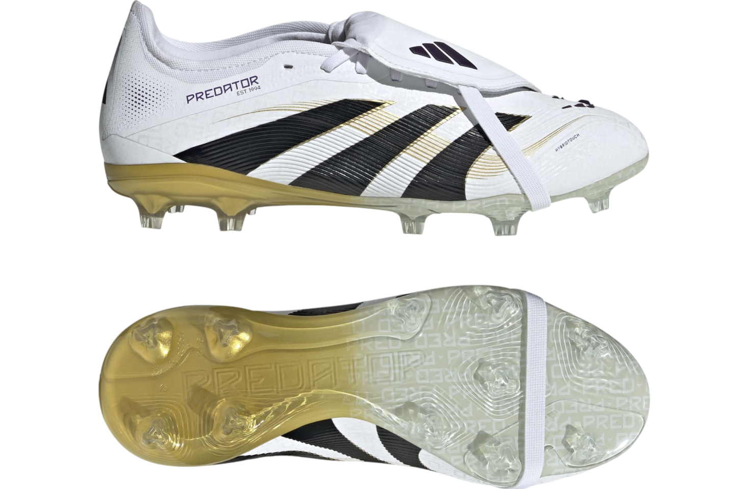 Adidas Predator Pro Fold-Over Tongue FG Cloud White / Core Black