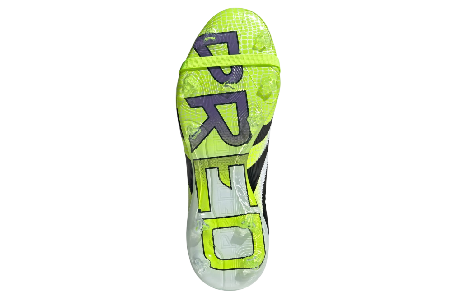 Adidas Predator Pro Fold-over Tongue Fg Cloud White / Core Black / Lucid Lemon