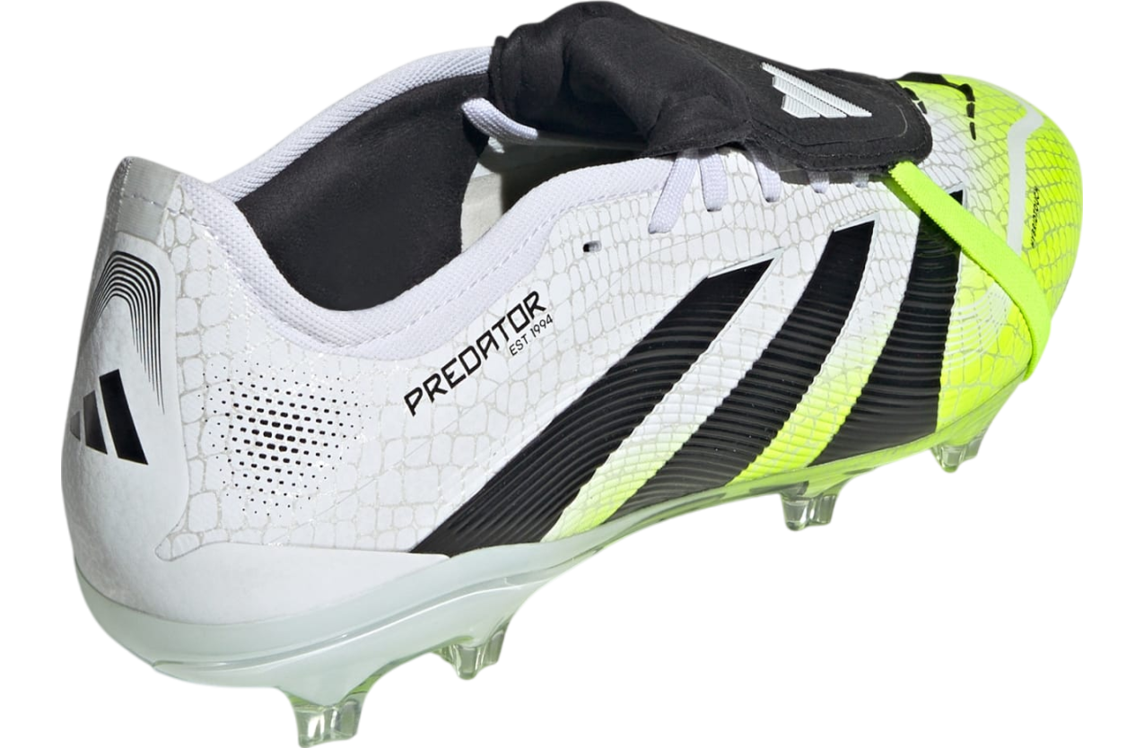 Adidas Predator Pro Fold-over Tongue Fg Cloud White / Core Black / Lucid Lemon