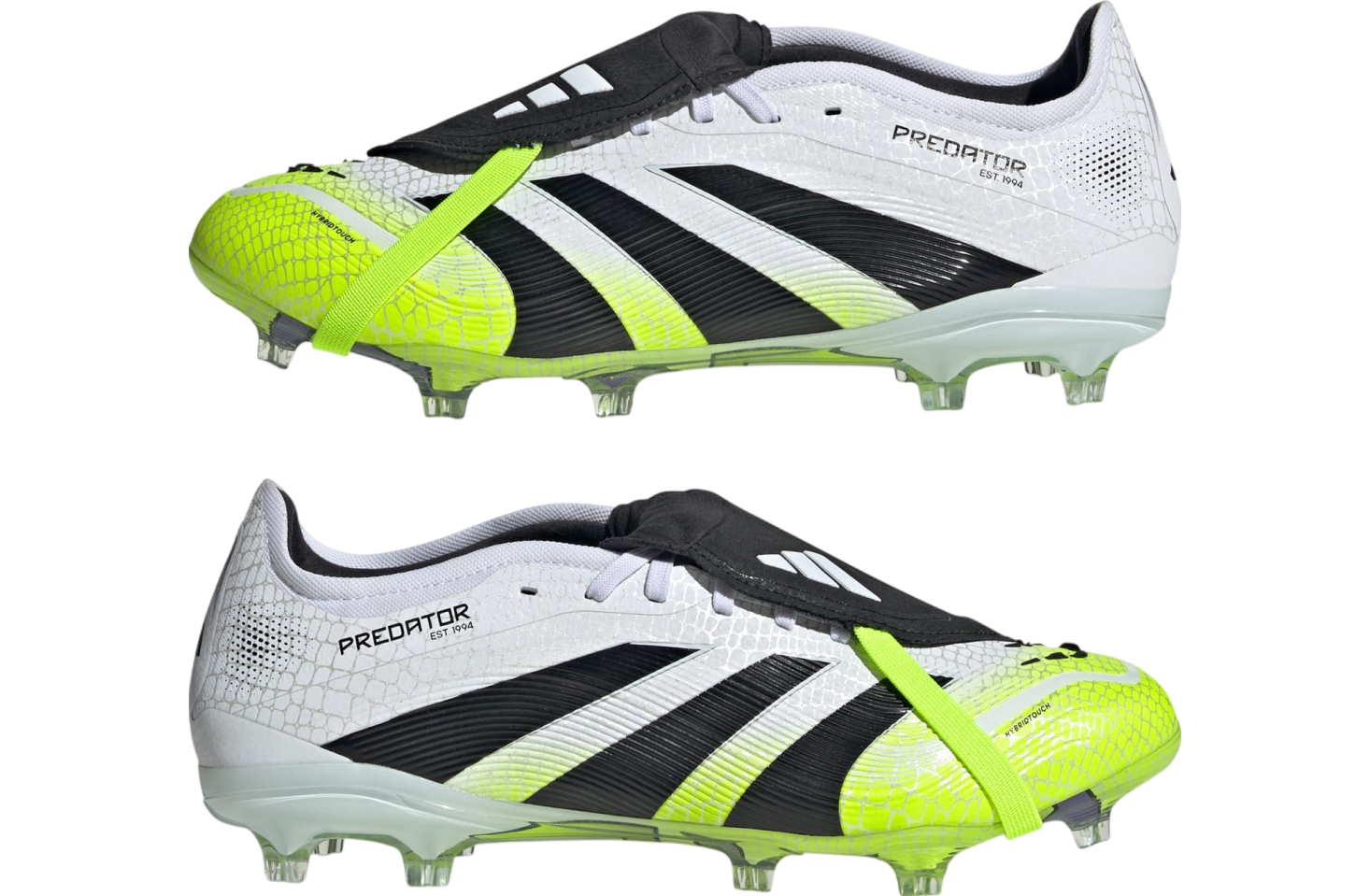 Adidas Predator Pro Fold-over Tongue Fg Cloud White / Core Black / Lucid Lemon