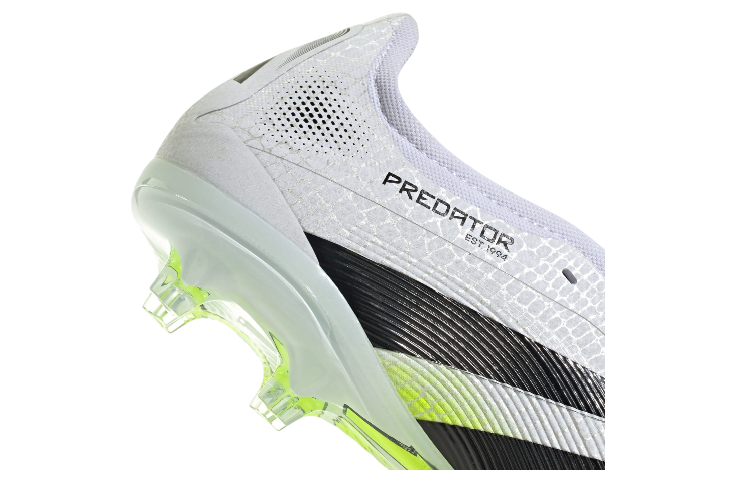 Adidas Predator Pro Fold-over Tongue Fg Cloud White / Core Black / Lucid Lemon