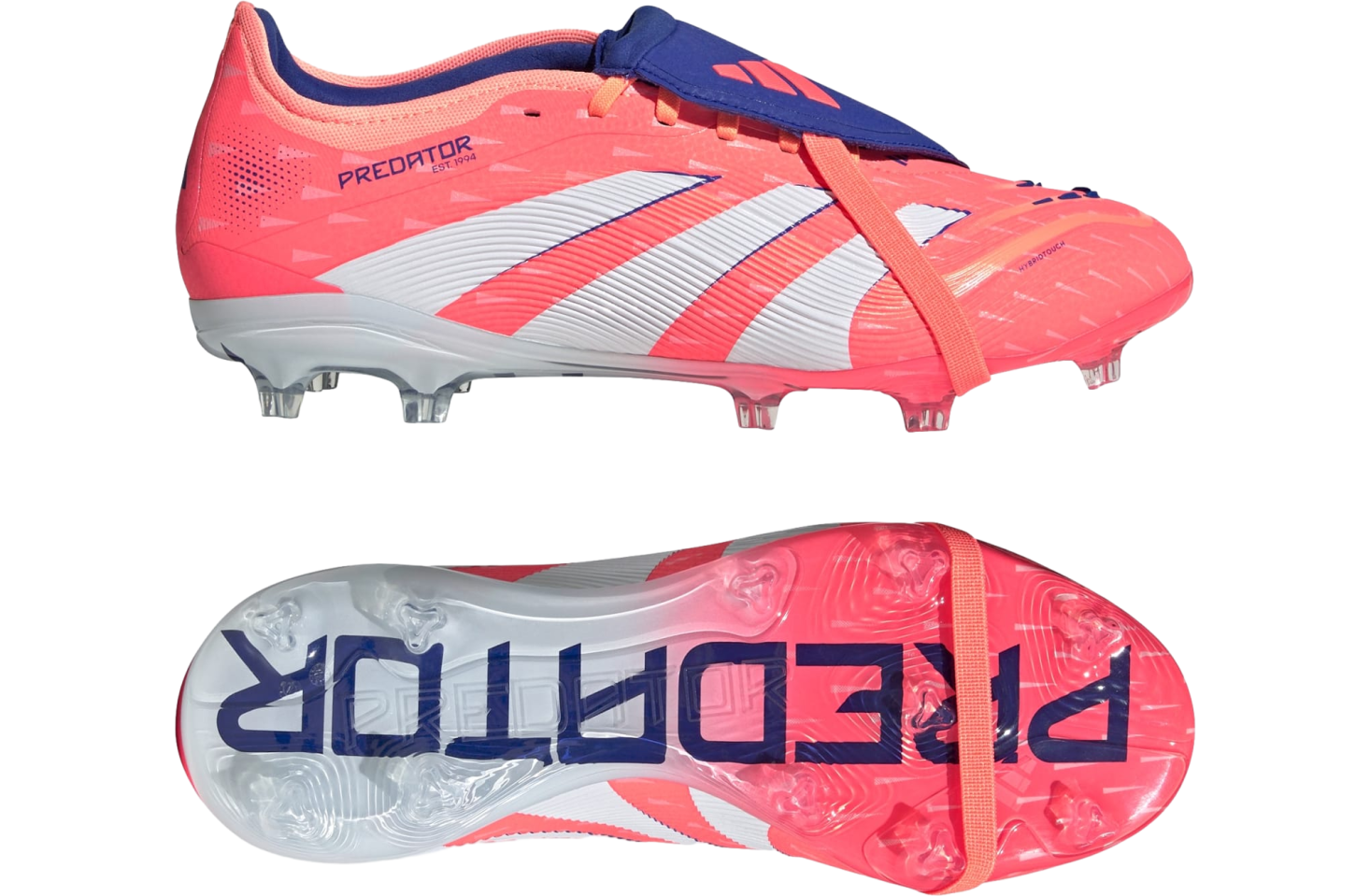 Adidas Predator Pro Fold-Over Tongue FG Signal Coral / Cloud White