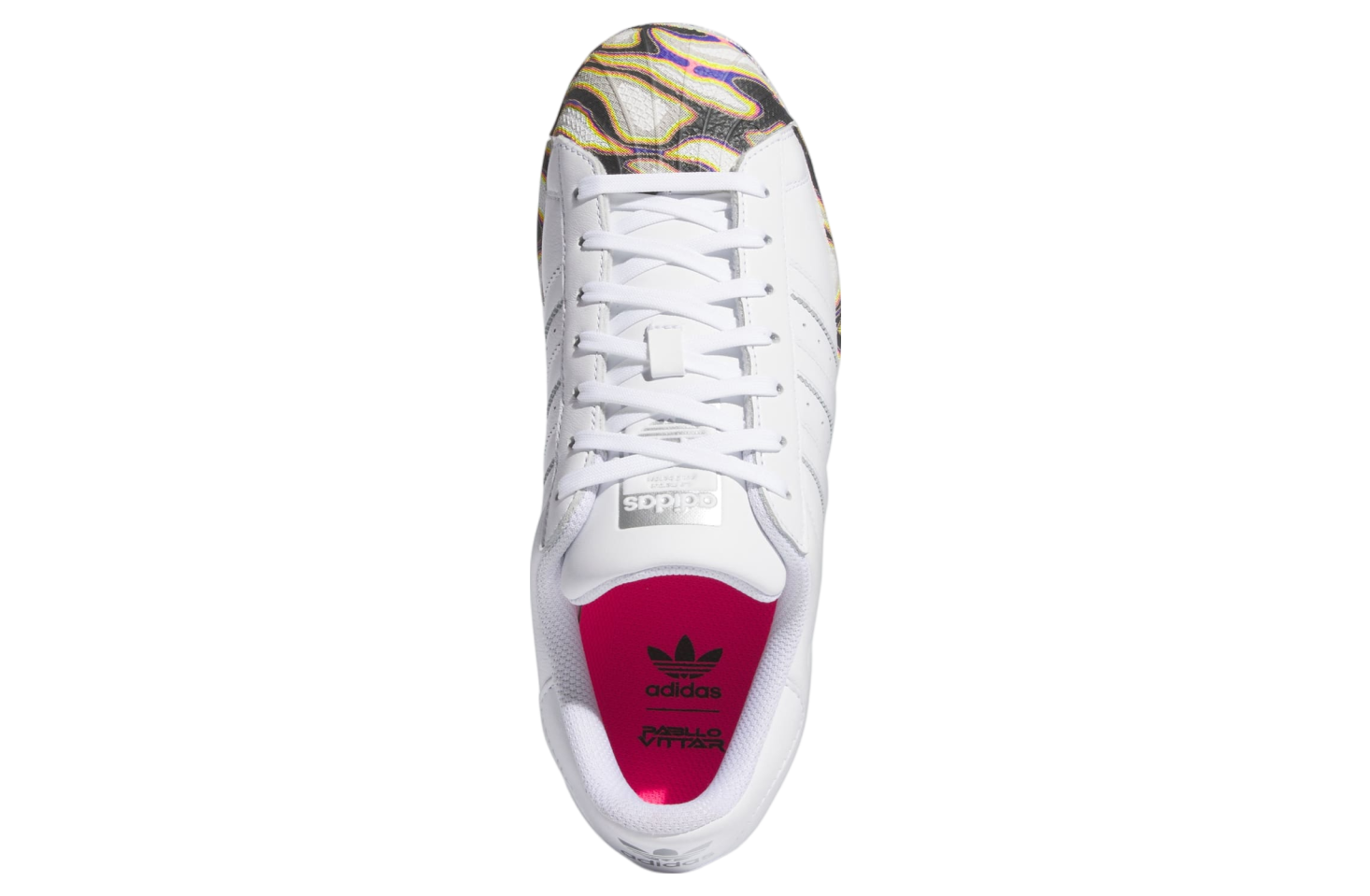 Adidas Pride Superstar Pabllo Vittar Cloud White / Silver Metallic