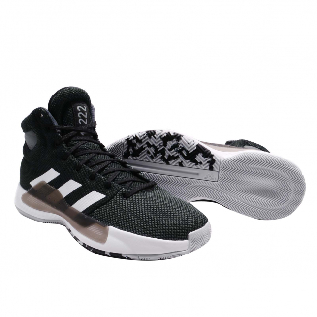 adidas Pro Bounce Madness 2019 Core Black Footwear White Grey Five ...