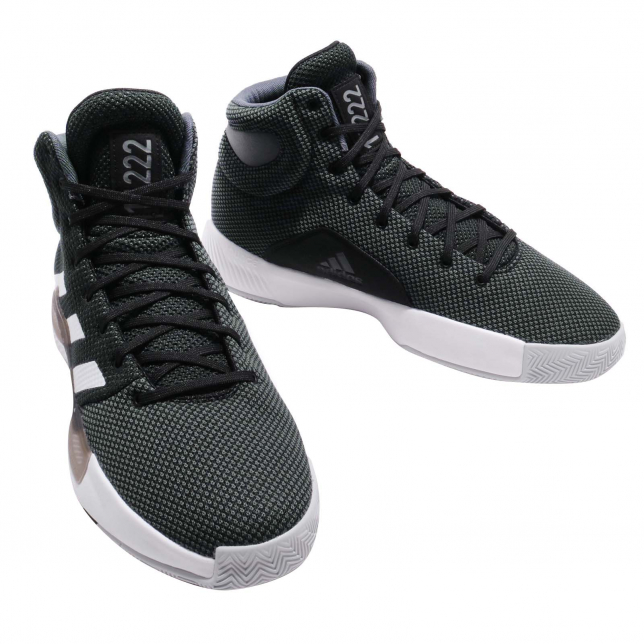 adidas Pro Bounce Madness 2019 Core Black Footwear White Grey Five BB9239