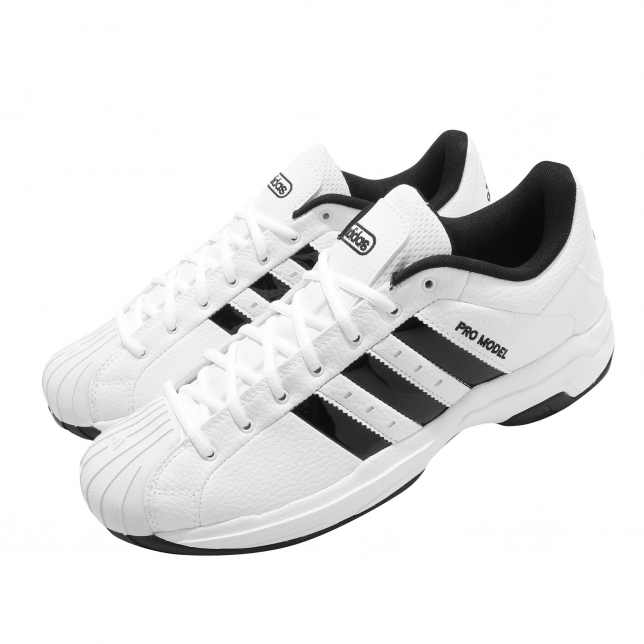 adidas Pro Model 2G Low Footwear White Core Black FX4981 ...