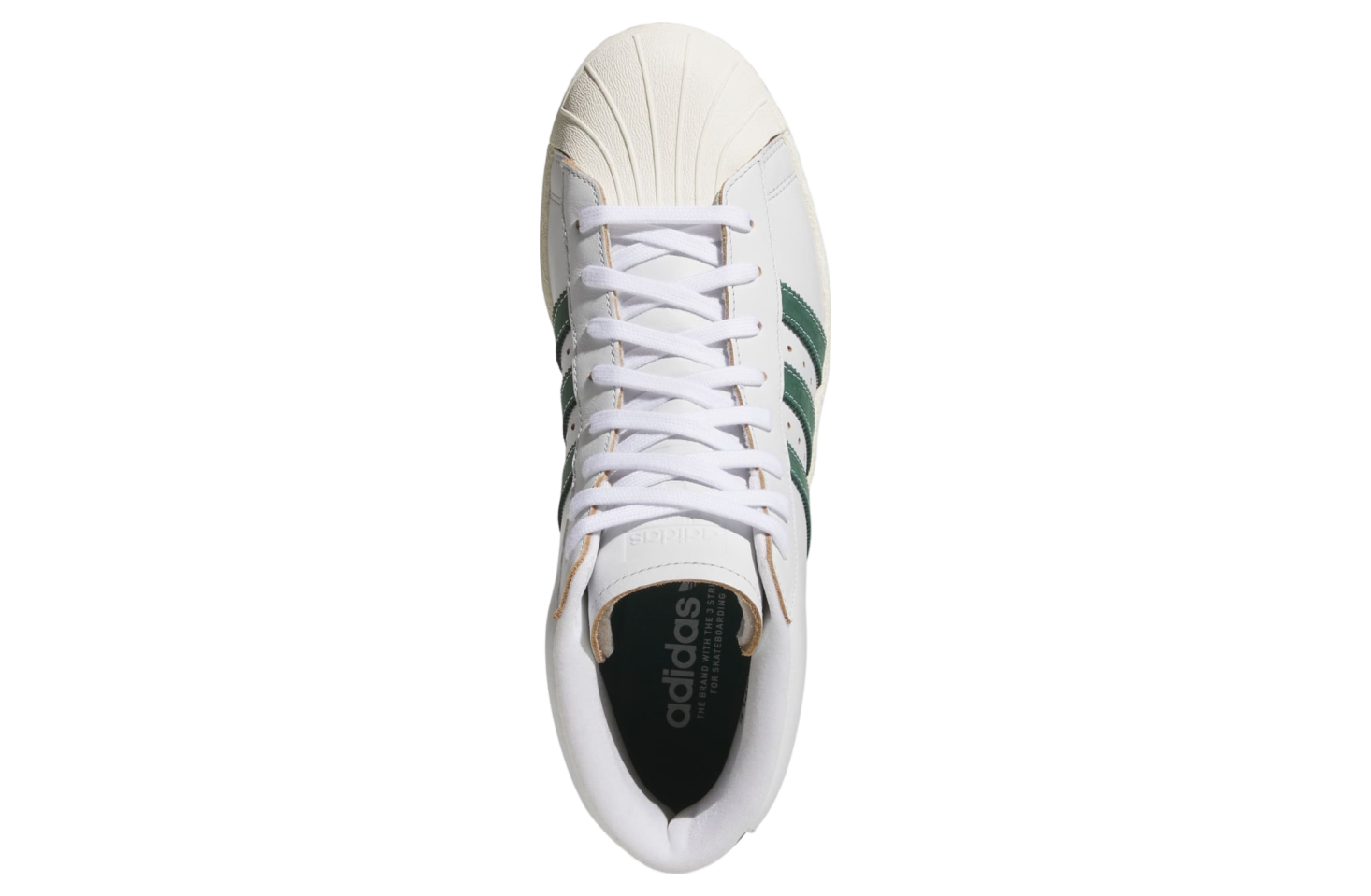 Adidas Pro Model 80 Adv Crystal White / Collegiate Green