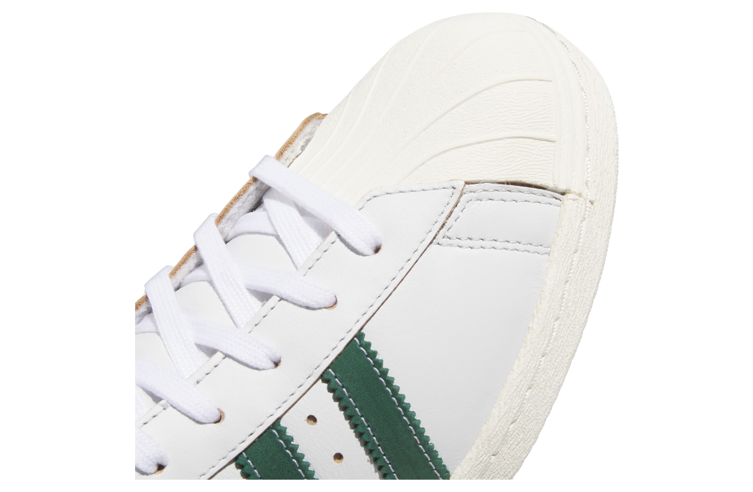 Adidas Pro Model 80 Adv Crystal White / Collegiate Green