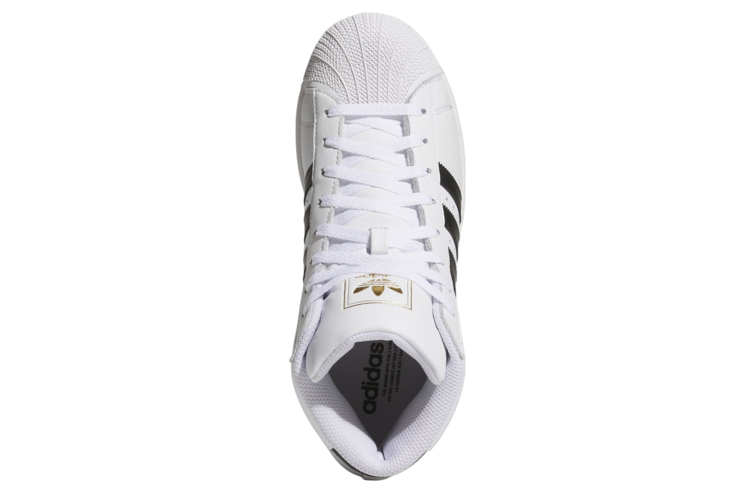 adidas Pro Model ホワイト/ブラック ハイカット Adidas PRO MODEL – DTLR