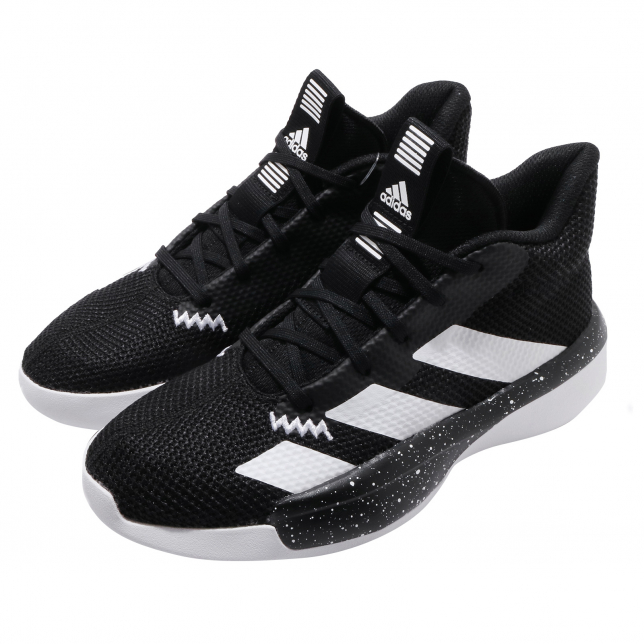 adidas Pro Next 2019 GS Core Black Footwear White EF9809 - KicksOnFire.com