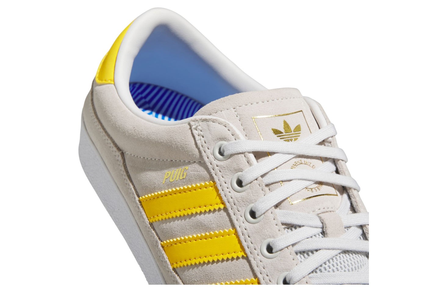 Adidas Puig Indoor WMNS Crystal White / Bold Gold