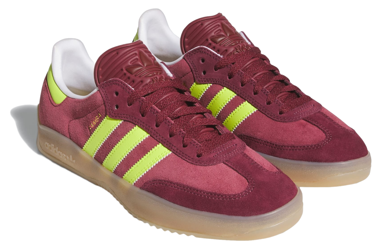 Adidas Puig Samba Maroon / Semi Solar Yellow