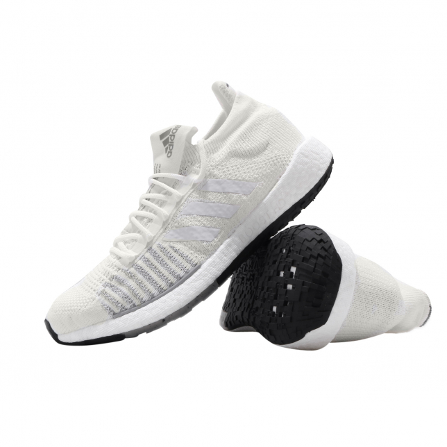 adidas PulseBoost HD Core White Cloud White Grey Two - Jan 2020 - EG0981