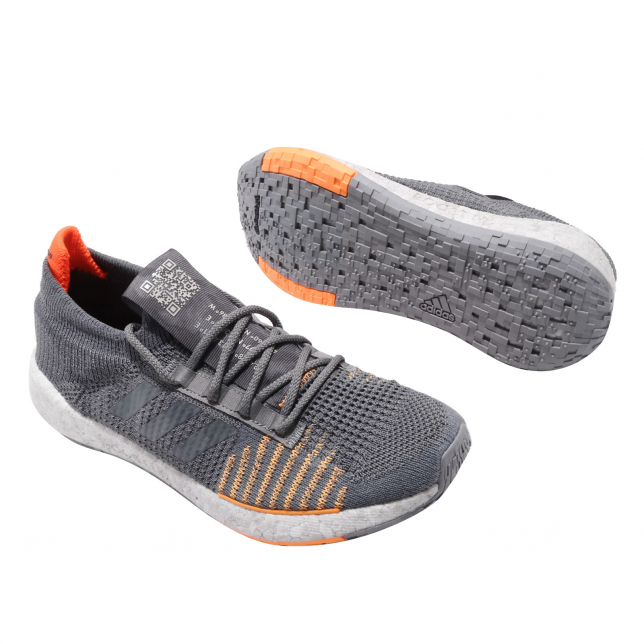 adidas PulseBoost HD LTD Grey Three Flash Orange - Sep 2019 - G26989