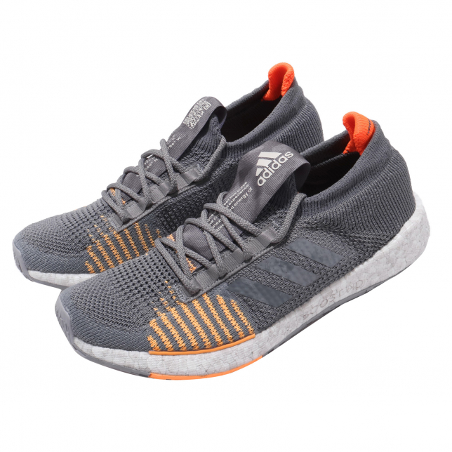 adidas PulseBoost HD LTD Grey Three Flash Orange - Sep 2019 - G26989