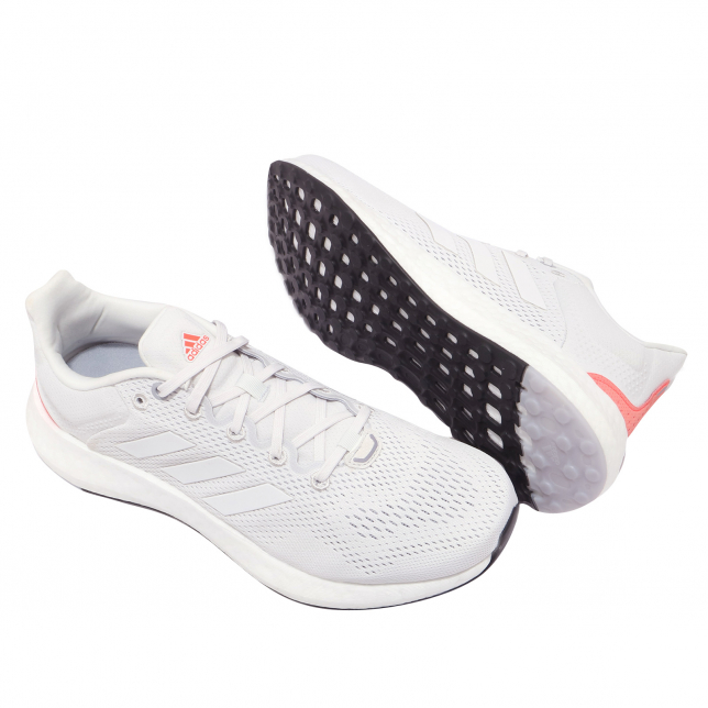 adidas Pure Boost 2021 Grey White Orange GY5096