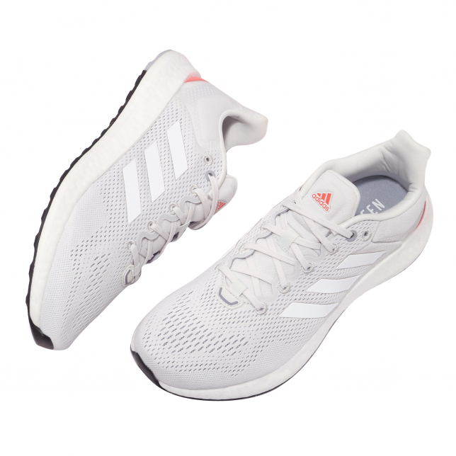 adidas Pure Boost 2021 Grey White Orange