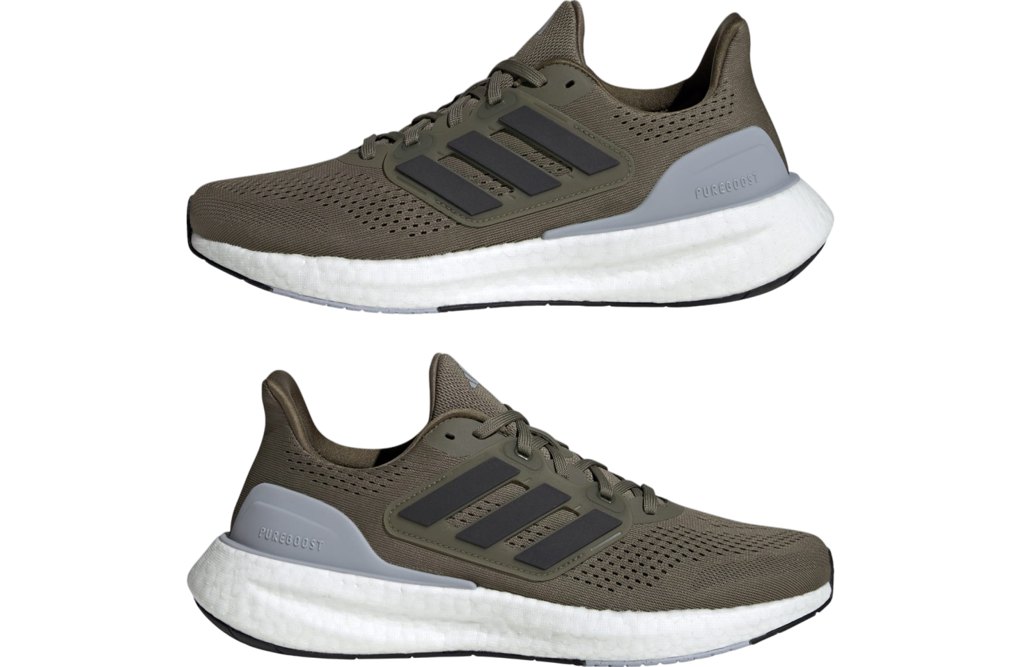 Adidas Pureboost 23 Olive Strata / Core Black