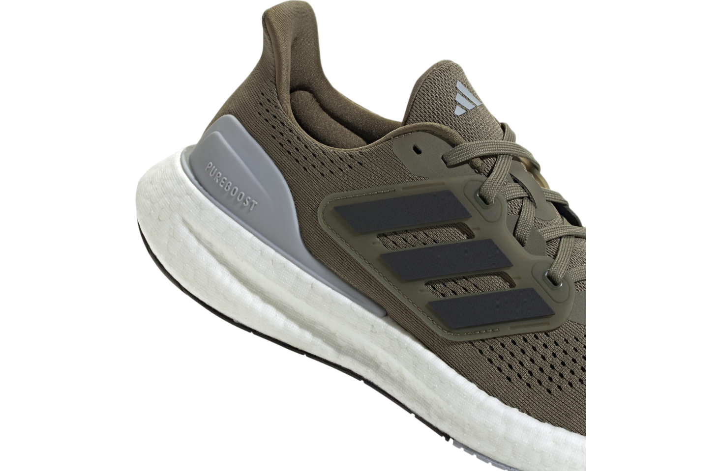 Adidas Pureboost 23 Olive Strata / Core Black